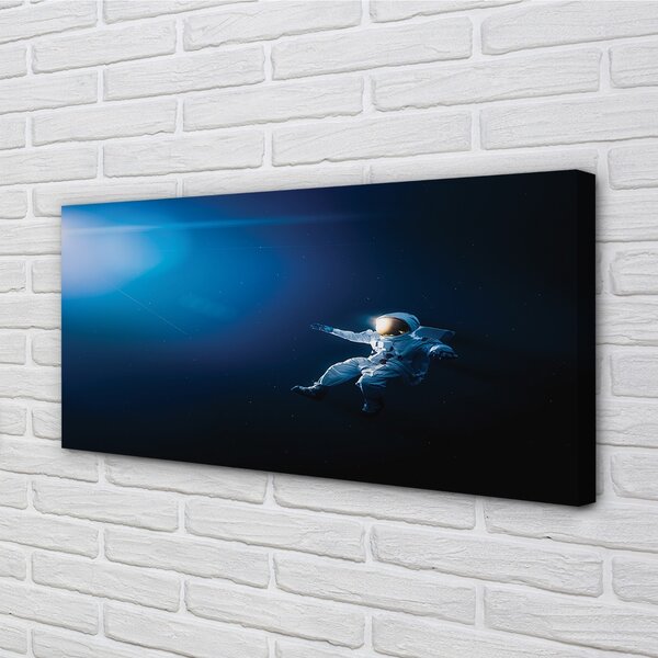 Quadro su tela Spazio astronauta 100x50 cm