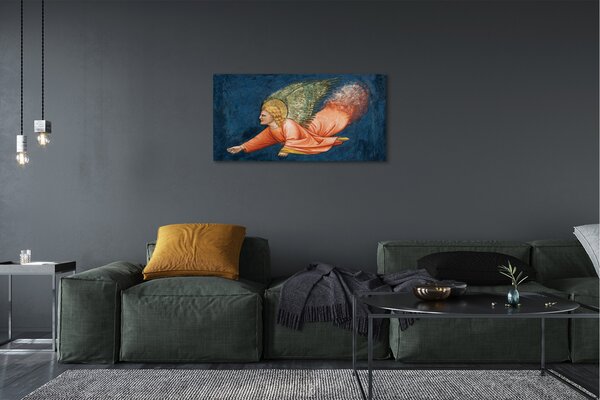 Foto quadro su tela Arte alata di angelo 100x50 cm