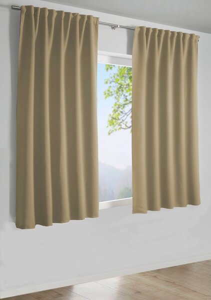 Tenda oscurante/termoisolante beige 140x245 cm – Sehlbach