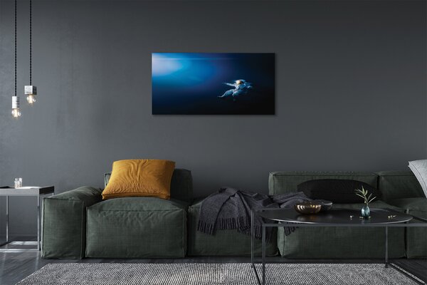 Quadro su tela Spazio astronauta 100x50 cm
