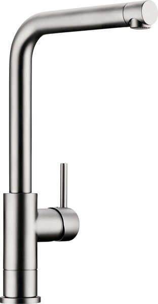 NABER Arco 5 miscelatore monocomando per finestra in acciaio inox con bocca fissa / alta pressione