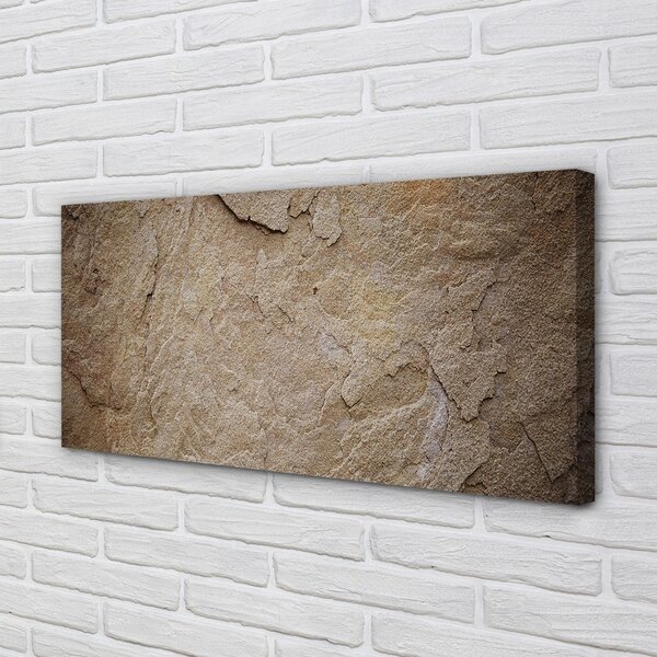 Quadro su tela Struttura di pietra muro 100x50 cm