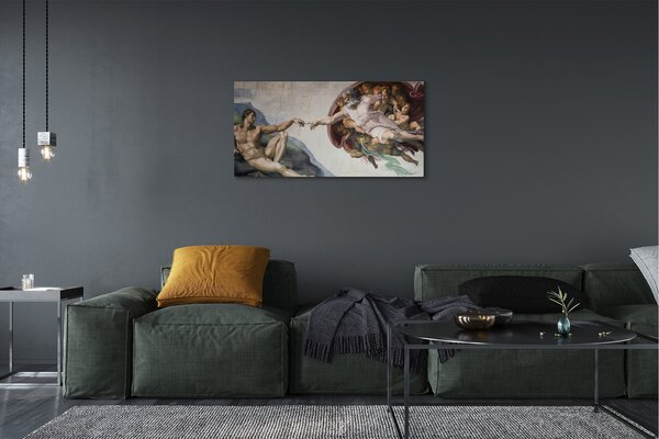 Quadro su tela Atto Apollo della mitologia 100x50 cm
