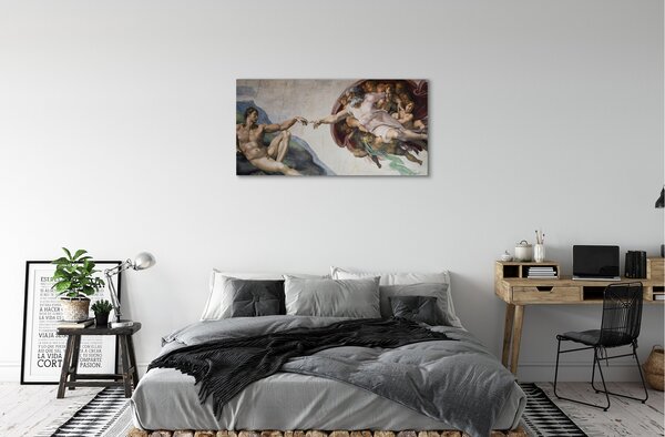 Quadro su tela Atto Apollo della mitologia 100x50 cm