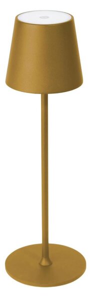LED lampada da tavolo dimmerabile per esterni LED/4W/4000 mAh 3000/4000/5500K IP44 dorata