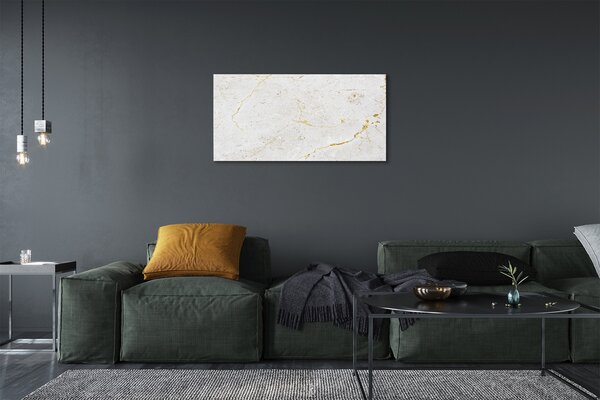 Quadro su tela Muro di marmo di pietra 100x50 cm