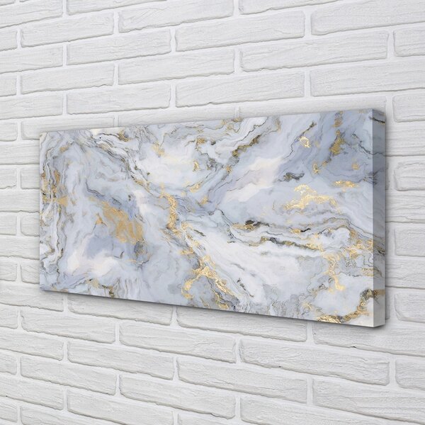 Quadro su tela Muro di marmo di pietra 100x50 cm