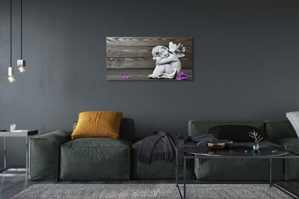 Stampa quadro su tela Fiori d'angelo addormentati 100x50 cm