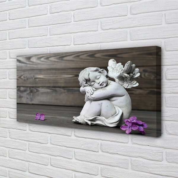Stampa quadro su tela Fiori d'angelo addormentati 100x50 cm