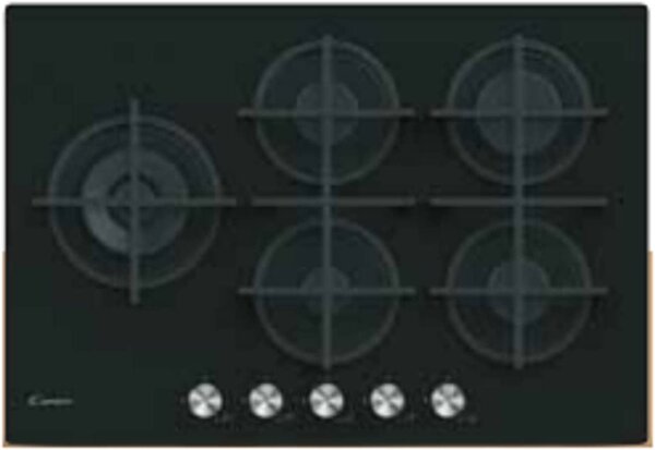 Candy Piano Cottura a Gas 5 Fuochi 75 cm colore Nero - CDIV7GWLE4WB