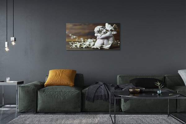 Quadro su tela Fiori d'angelo addormentati 100x50 cm