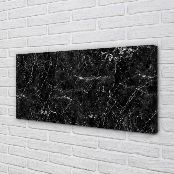 Quadro su tela Muro di marmo di pietra 100x50 cm