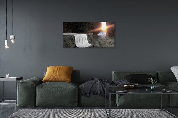 Quadro su tela Grotta 100x50 cm