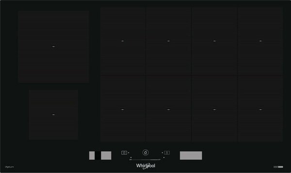 Whirlpool Piano Cottura a Induzione 10 Zone 86 Cm in Vetroceramica colore Nero - SMP29010CNEIXL