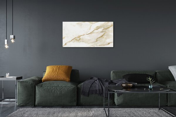 Stampa quadro su tela Muro di marmo di pietra 100x50 cm