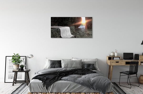 Quadro su tela Grotta 100x50 cm