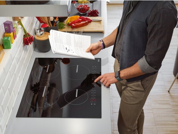 Franke Piano Cottura a Induzione 4 Fuochi 65 cm materiale Vetroceramica colore Nero - FSM654IBBK