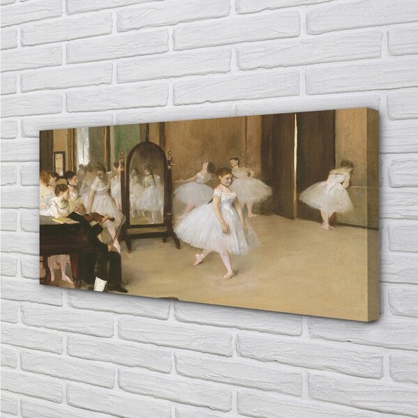 Quadro su tela Ballet Dance Fun 100x50 cm