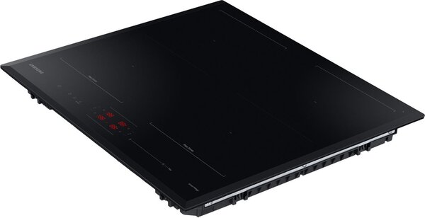 Samsung Piano Cottura a Induzione 4 Fuochi Larghezza 60 cm Piano in Vetroceramica con connessione WI-FI colore Nero - NZ64B5066KK