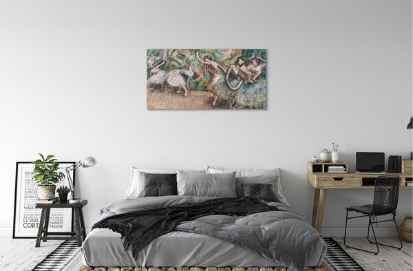 Quadro su tela Sketch Dance Forest Women 100x50 cm