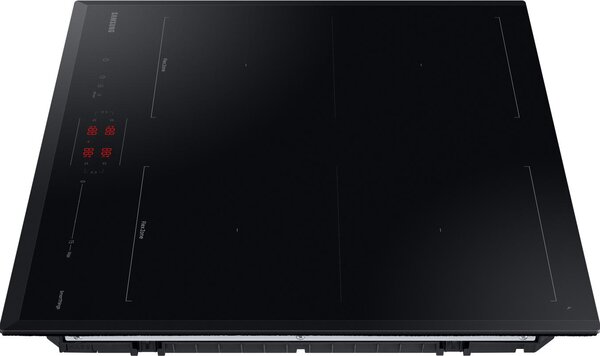 Samsung Piano Cottura a Induzione 4 Fuochi Larghezza 60 cm Piano in Vetroceramica con connessione WI-FI colore Nero - NZ64B5066KK