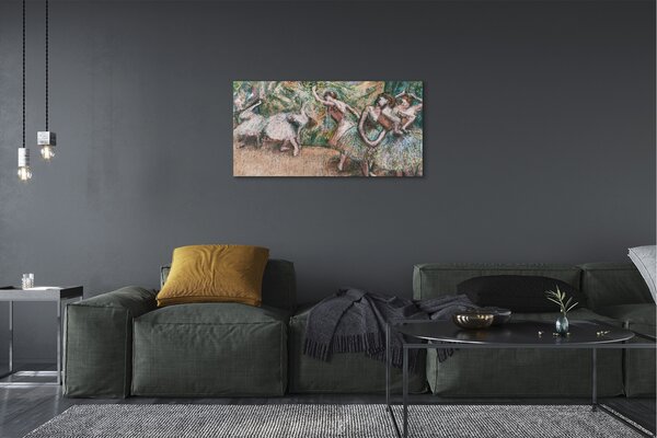 Quadro su tela Sketch Dance Forest Women 100x50 cm