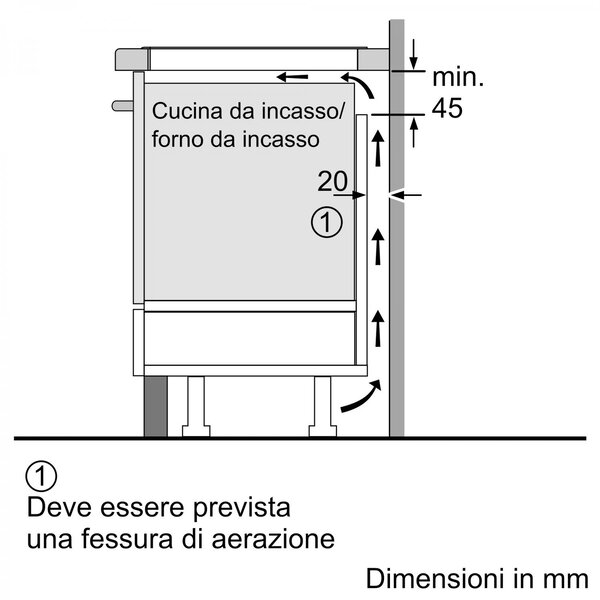 Bosch Piano Cottura a Induzione 4 Fuochi Larghezza 80 cm CombiZone colore Nero - PVS83KHC1Z