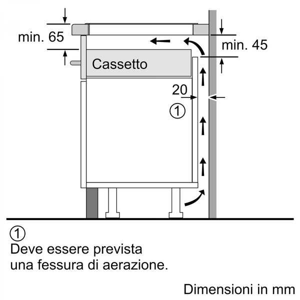 Bosch Piano Cottura a Induzione 4 Fuochi Larghezza 80 cm CombiZone colore Nero - PVS83KHC1Z