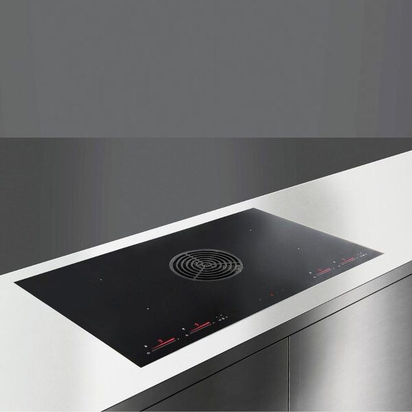 Samet Piano Cottura a Induzione con Cappa Integrata 4 Fuochi Larghezza 87 cm in Acciaio Inox - PCIC870I