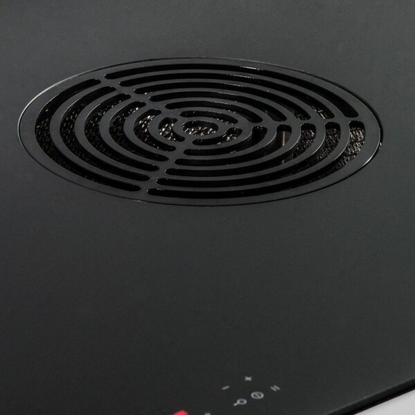 Samet Piano Cottura a Induzione con Cappa Integrata 4 Fuochi Larghezza 87 cm in Acciaio Inox - PCIC870I