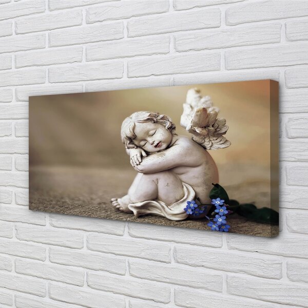 Quadro su tela Fiori d'angelo addormentati 100x50 cm