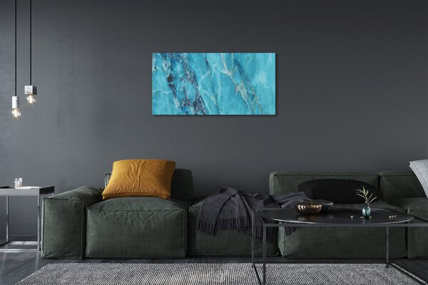 Quadro su tela Muro di marmo di pietra 100x50 cm