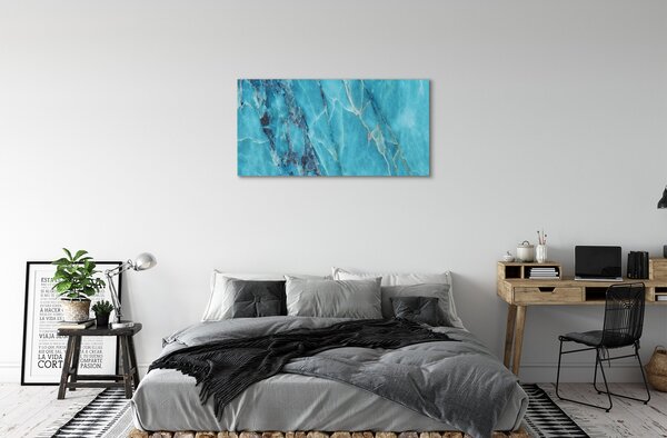 Quadro su tela Muro di marmo di pietra 100x50 cm