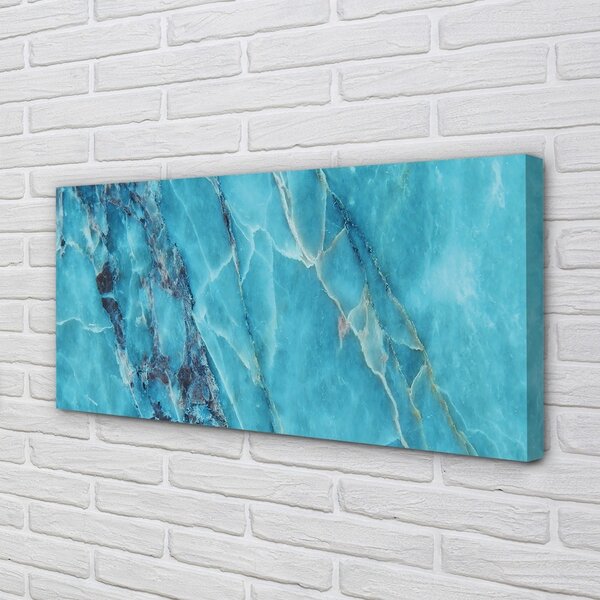 Quadro su tela Muro di marmo di pietra 100x50 cm