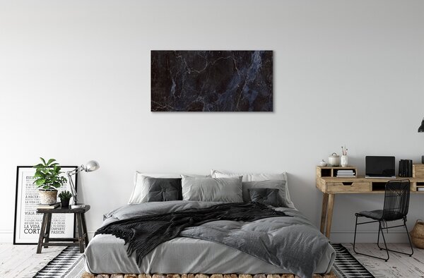 Quadro su tela Muro di marmo di pietra 100x50 cm