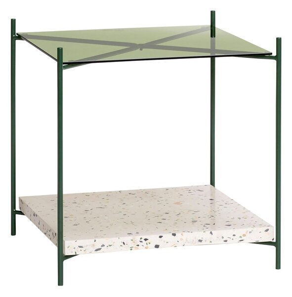Tavolino da caffè in vetro 42x42 cm Niche - Hübsch