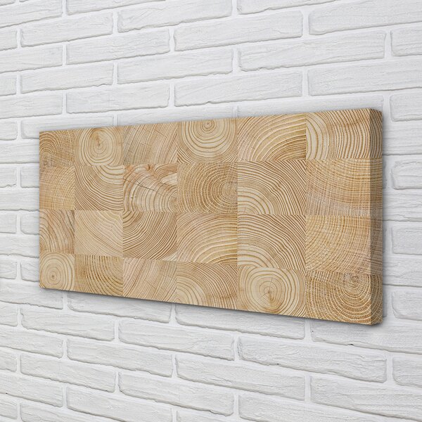 Quadro su tela Legna 100x50 cm