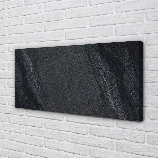 Quadro su tela Struttura del muro di pietra 100x50 cm