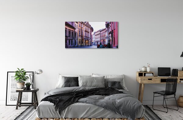 Quadro su tela Città Vecchia di Cracovia 100x50 cm