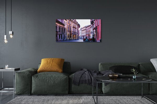 Quadro su tela Città Vecchia di Cracovia 100x50 cm