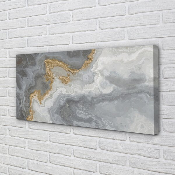 Quadro su tela Macchie di pietra marmo 100x50 cm