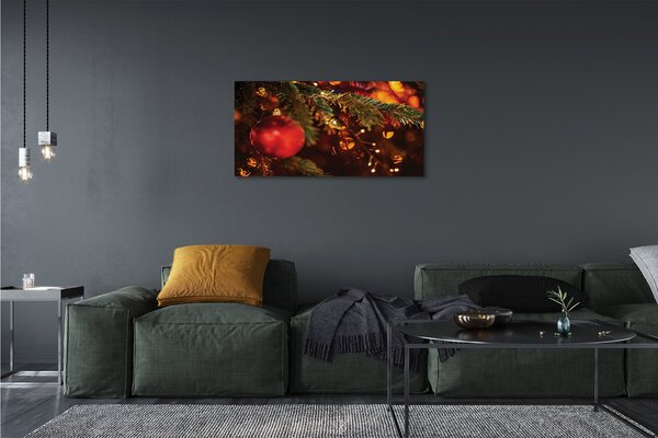 Quadro su tela Pallone 100x50 cm