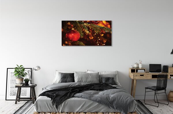 Quadro su tela Pallone 100x50 cm