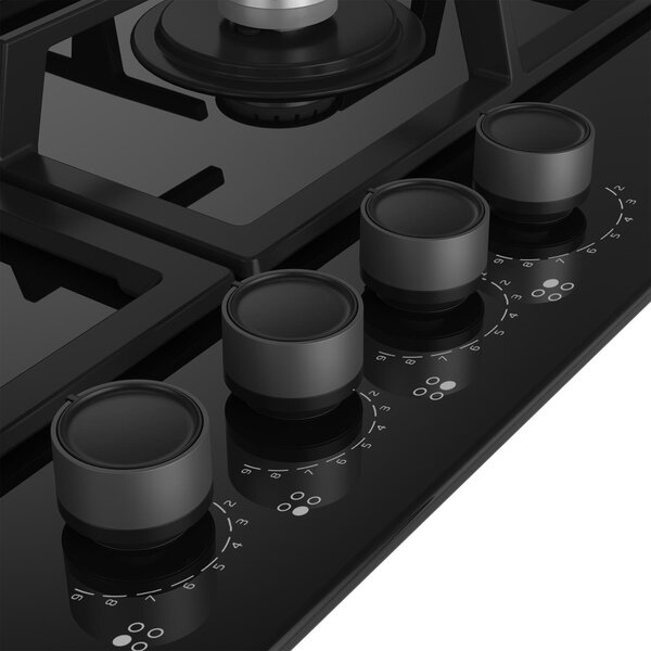 Beko Piano Cottura da Incasso 4 Fuochi a Gas Larghezza 60 cm colore Nero - HILG64325SDX