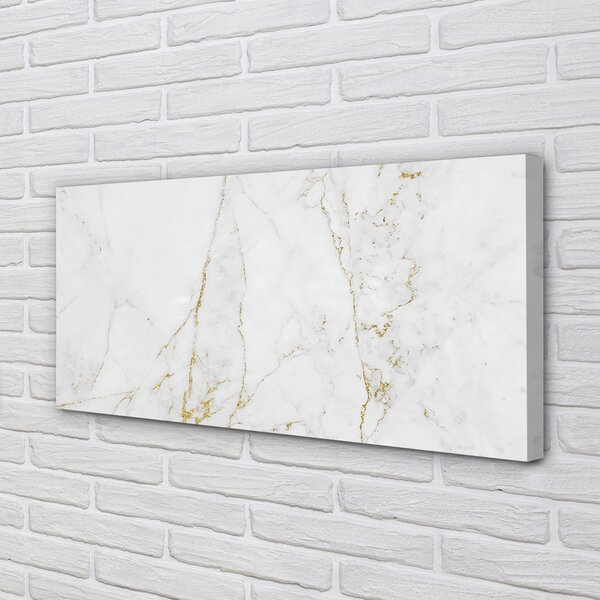 Quadro su tela Muro di marmo di pietra 100x50 cm