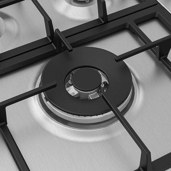 Beko Piano Cottura da Incasso 5 Fuochi a Gas Larghezza 75 cm in Acciaio Inox colore Inox - HIAL75225SXE