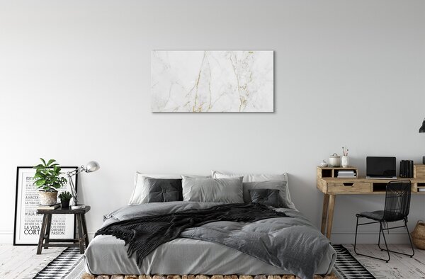 Quadro su tela Muro di marmo di pietra 100x50 cm
