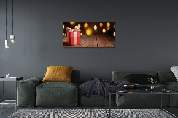 Quadro su tela Regalo a bordo 100x50 cm