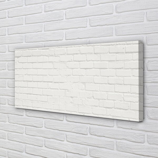 Quadro su tela Muro di mattoni 100x50 cm