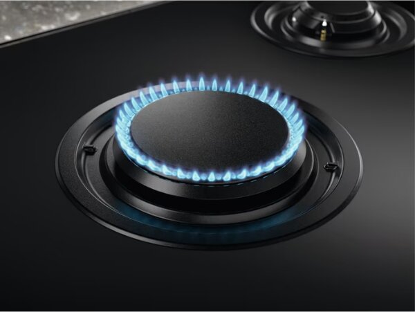 Electrolux Piano Cottura Gas 5 Fuochi 90 cm in Vetro colore Nero - KGG953753K